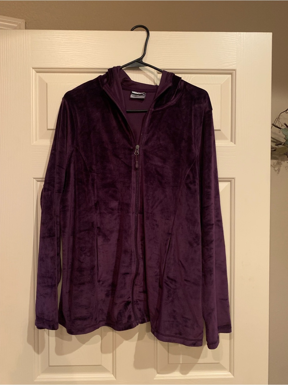 32 Degrees Plush Zip-Up Hooded Jacket